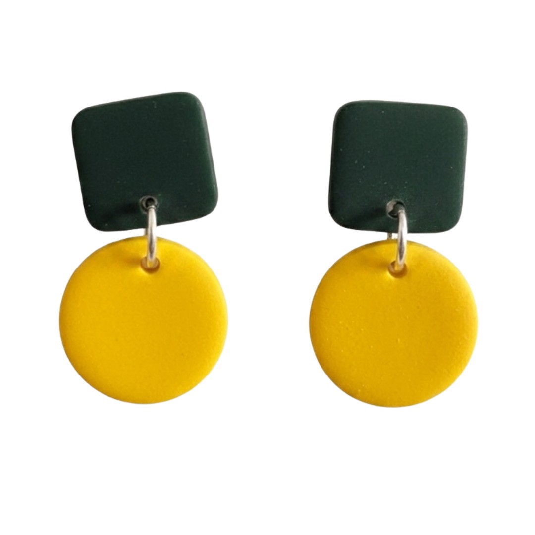 Sweet Tree Emelyn, handcrafted polymer clay earrings