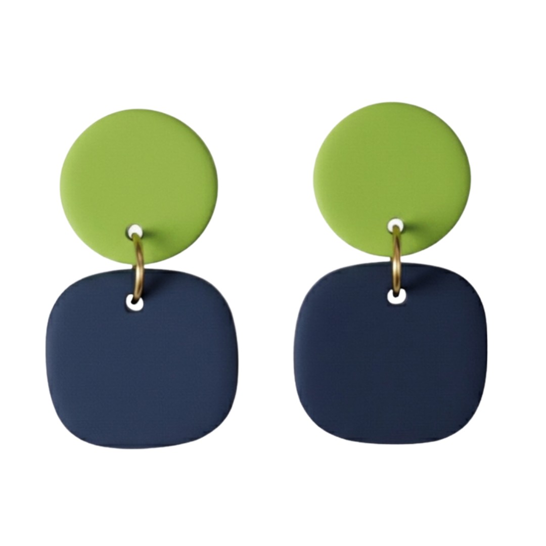 Navy + Victory Green