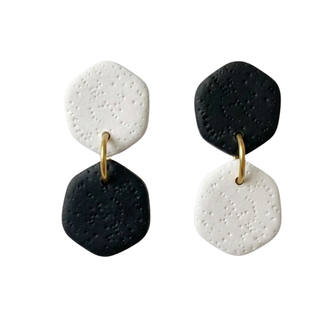 Sweet Tree Laine, handcrafted polymer clay earrings