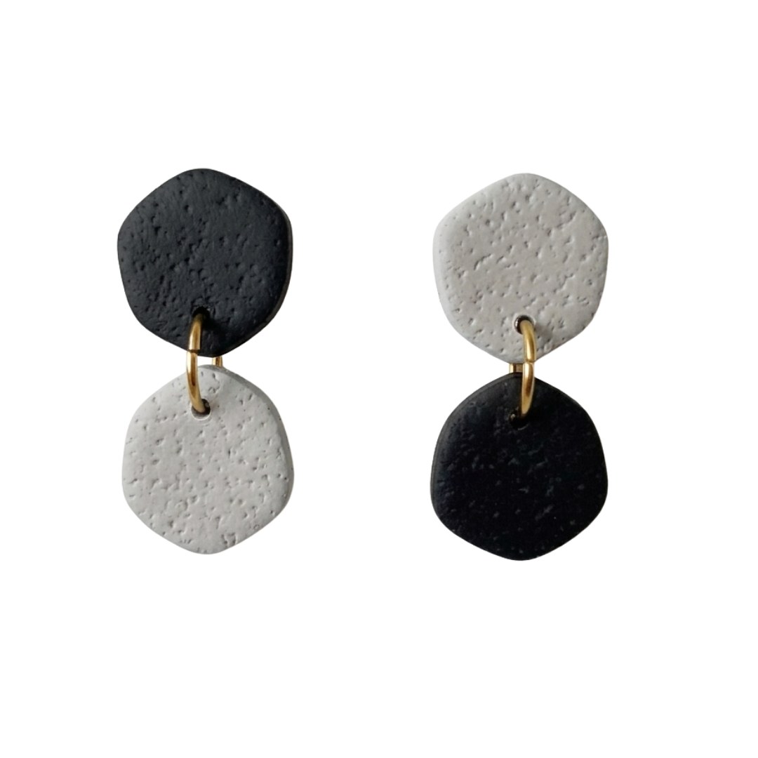 Sweet Tree Laine, handcrafted polymer clay earrings