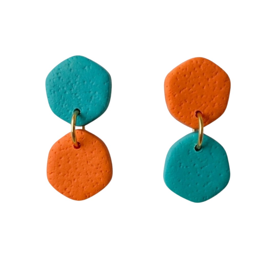 Sweet Tree Laine, handcrafted polymer clay earrings