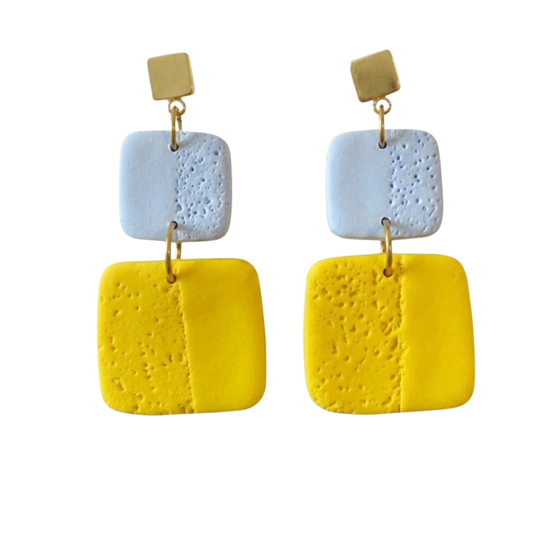 Sweet Tree Leah, handcrafted polymer clay earrings