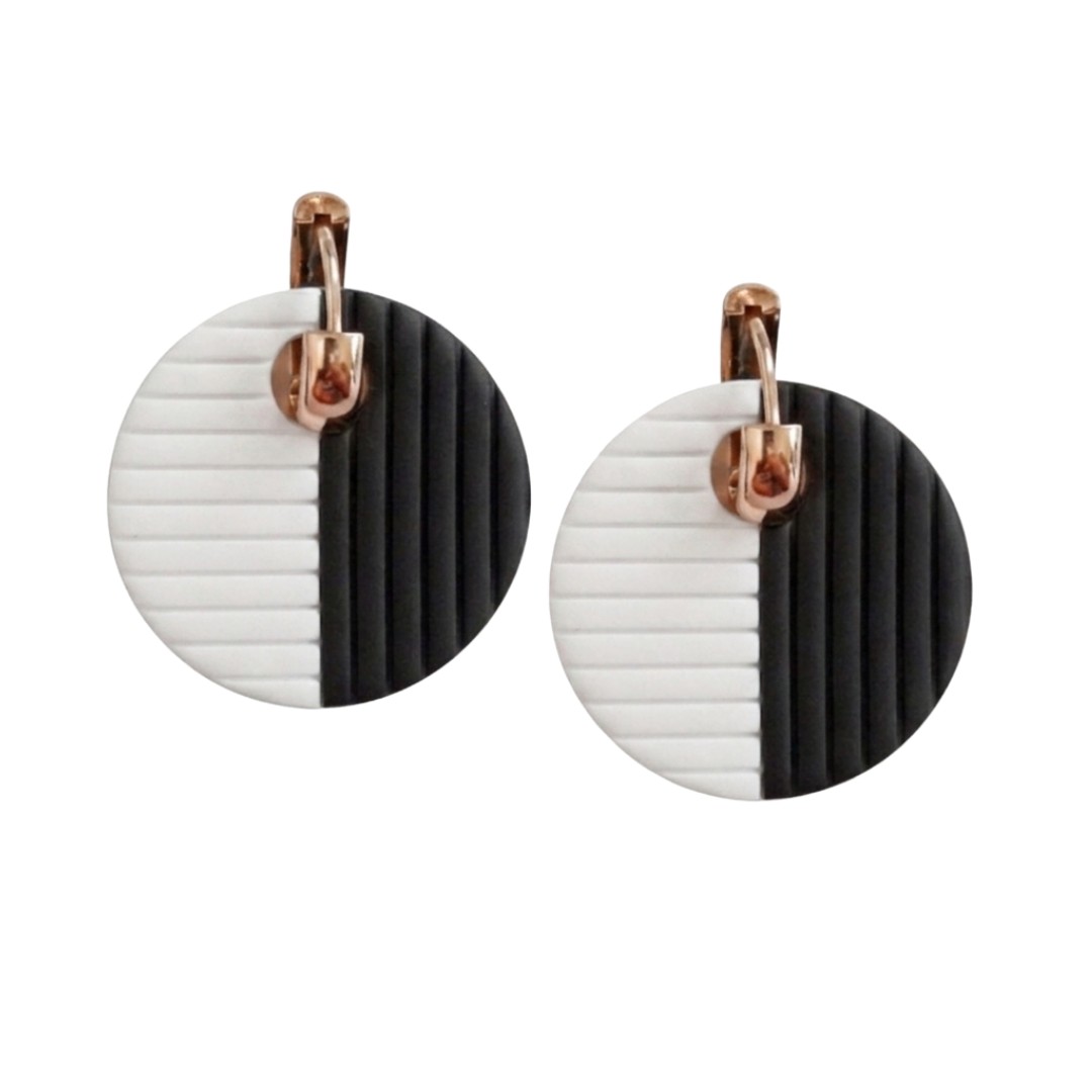 Sweet Tree Odette, handcrafted polymer clay earrings