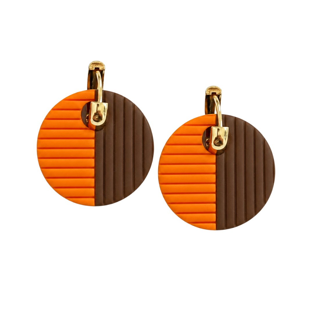 Sweet Tree Odette, handcrafted polymer clay earrings