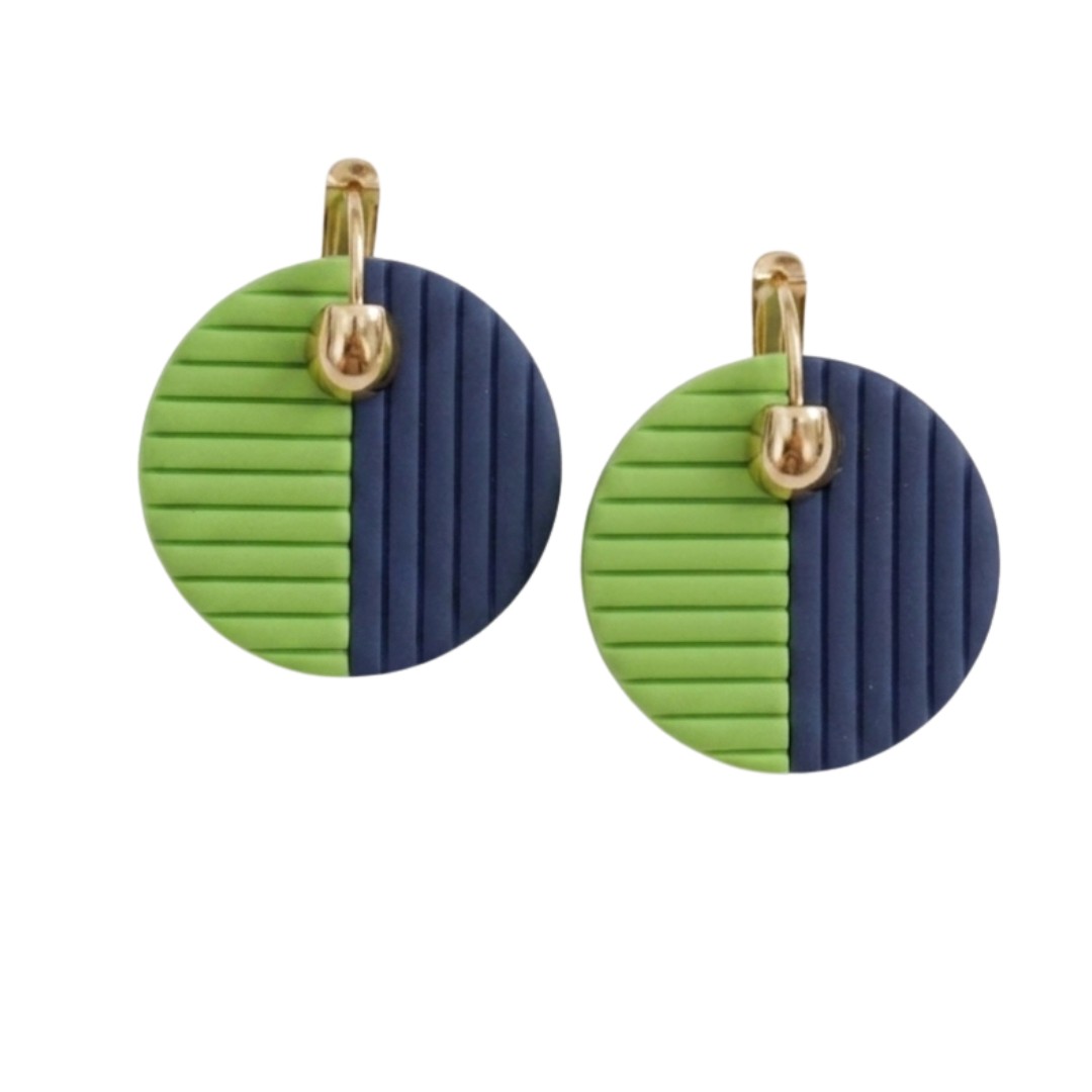 Navy + Victory Green