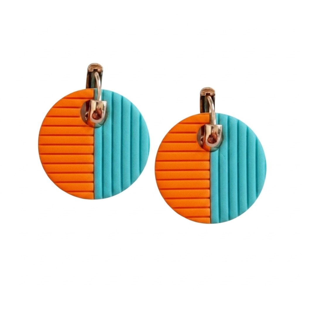 Sweet Tree Odette, handcrafted polymer clay earrings