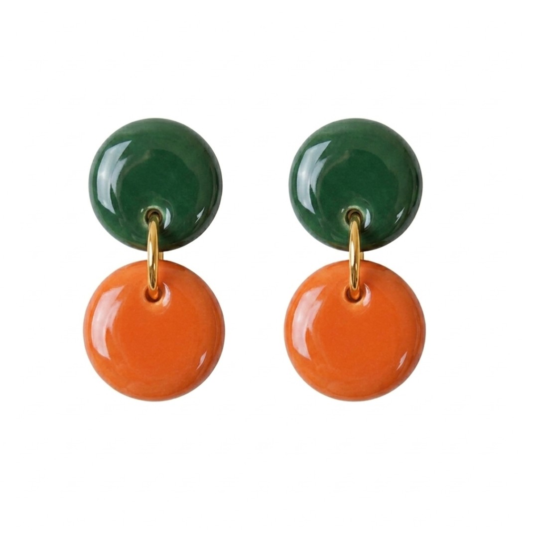 Sweet Tree Paiyton, handcrafted polymer clay earrings