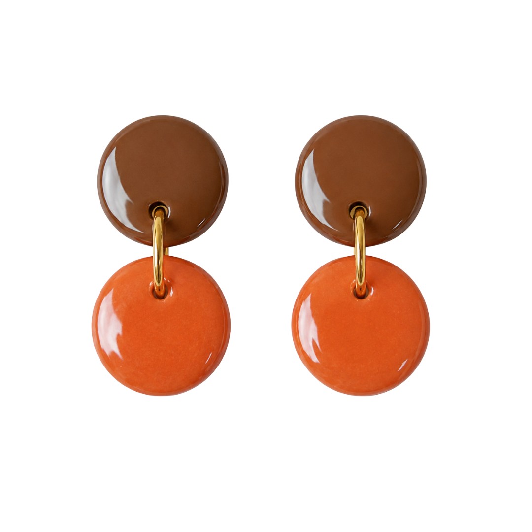 Sweet Tree Paiyton, handcrafted polymer clay earrings