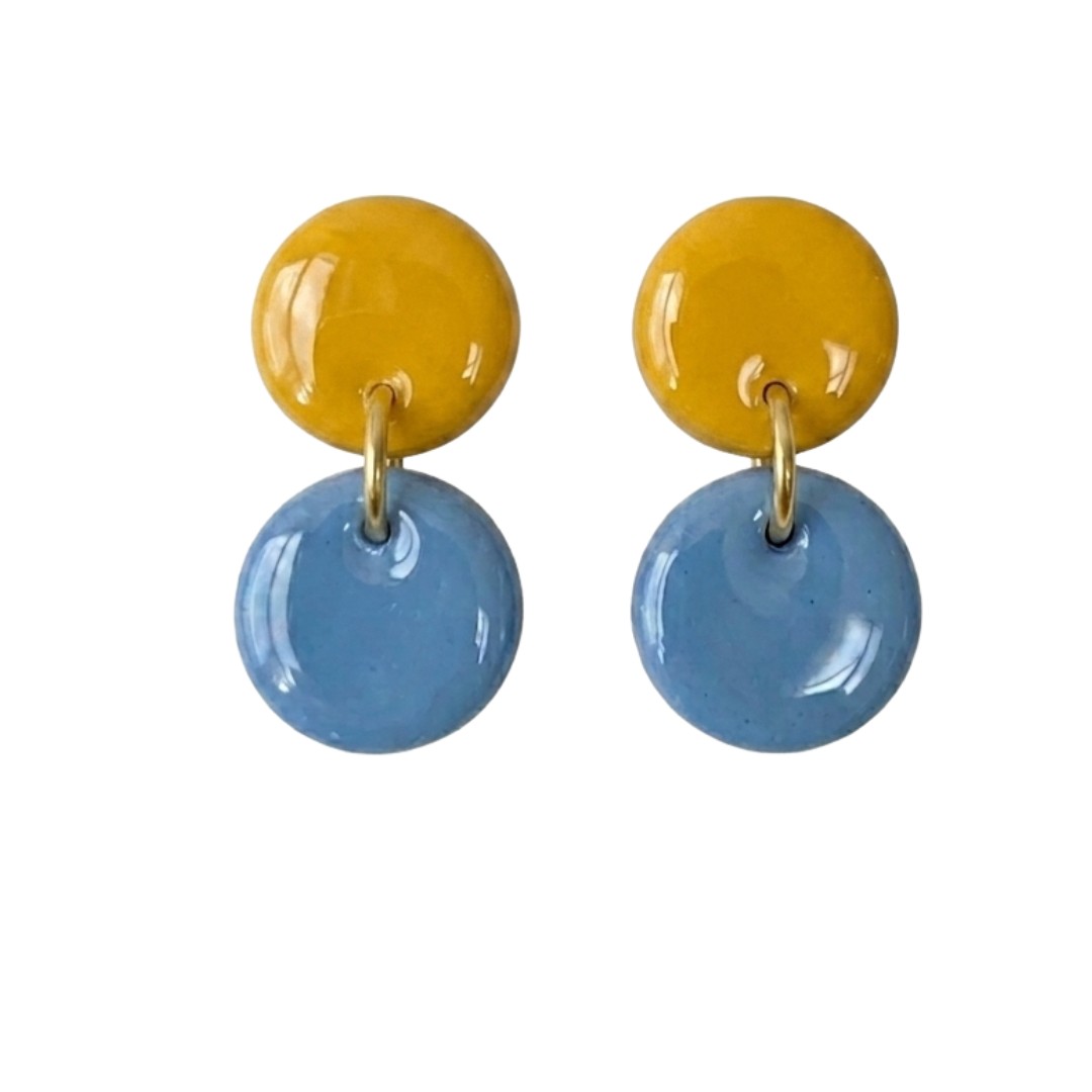 Sweet Tree Paiyton, handcrafted polymer clay earrings