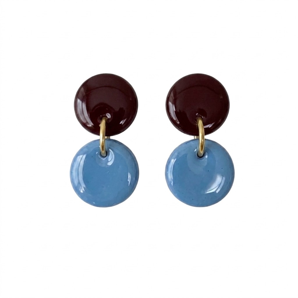 Sweet Tree Paiyton, handcrafted polymer clay earrings