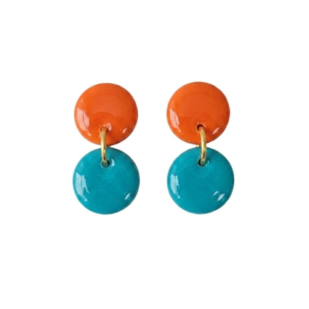Sweet Tree Paiyton, handcrafted polymer clay earrings