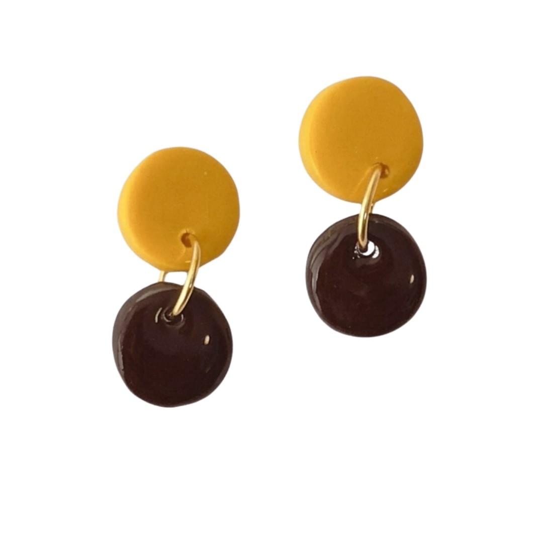 Sweet Tree Paiyton, handcrafted polymer clay earrings