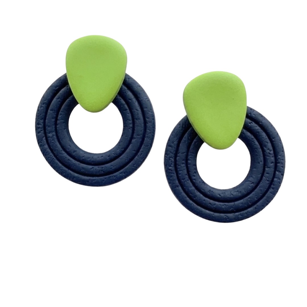 Navy + Victory Green