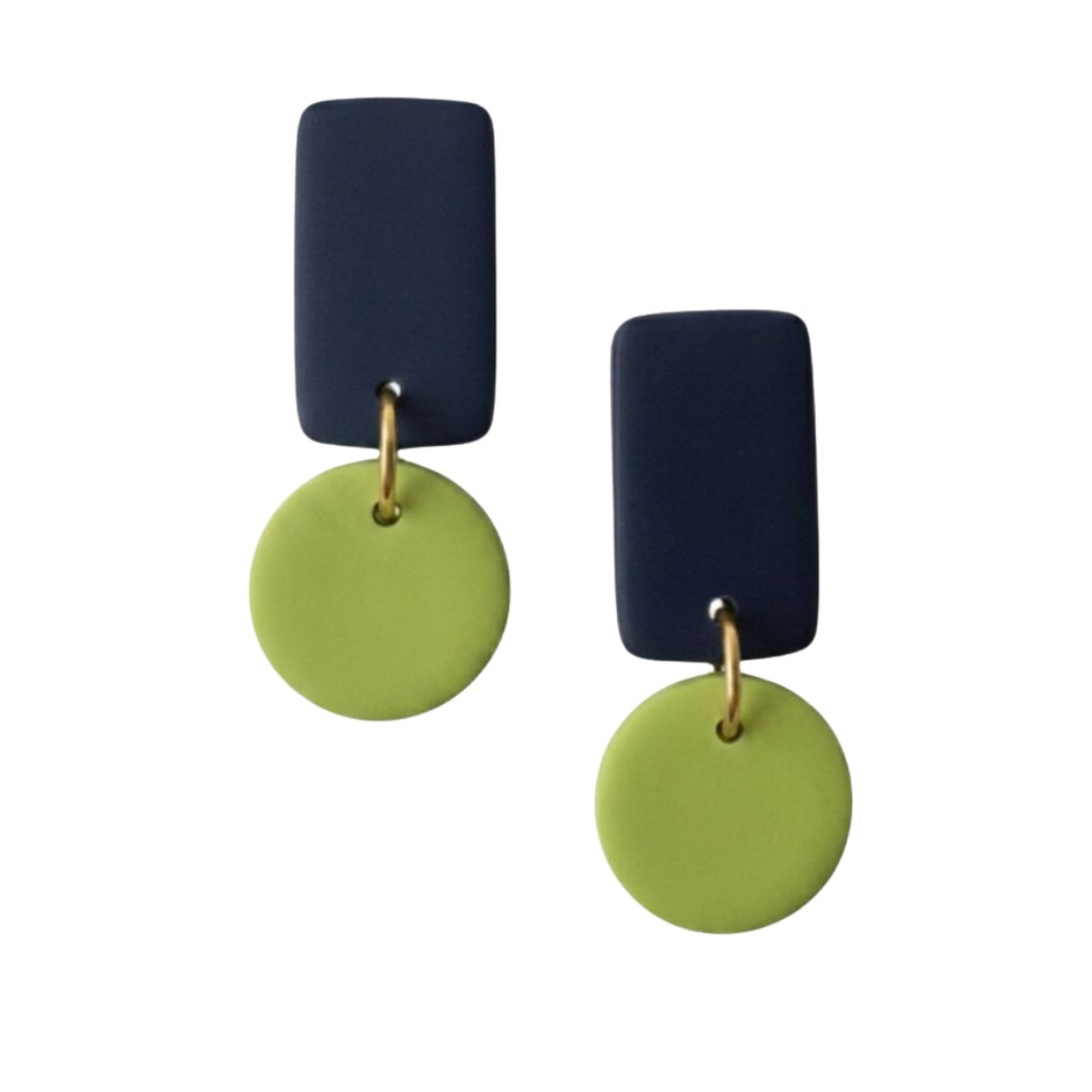 Navy + Victory Green