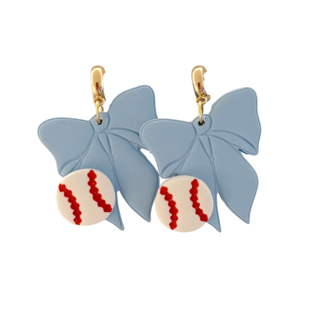 Baseball Statement Bows — Classic